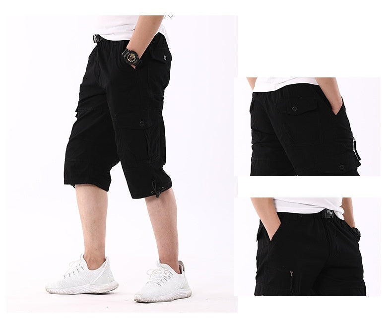 Loose Cropped Pants
