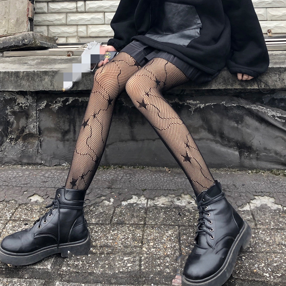 LACE SHEER STOCKINGS