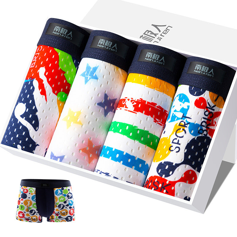 DOTTED PRINT BOXER