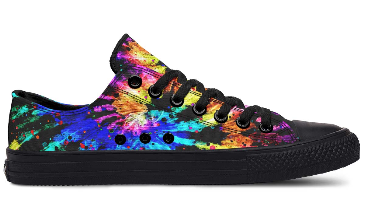 COLOR SPLASH PRINTED DESIGN SHOES