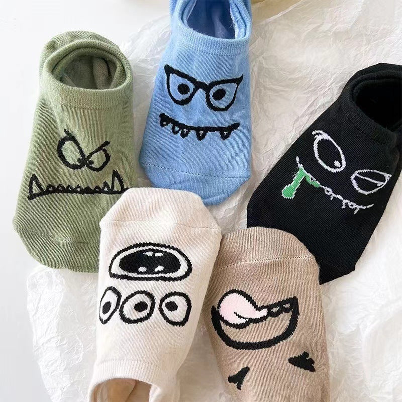 Cartoon Silicone Non-slip Socks