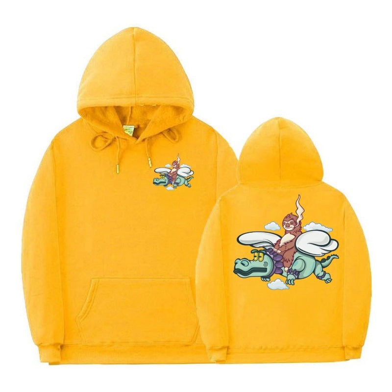 European Code Plus Size Brushed Hoody