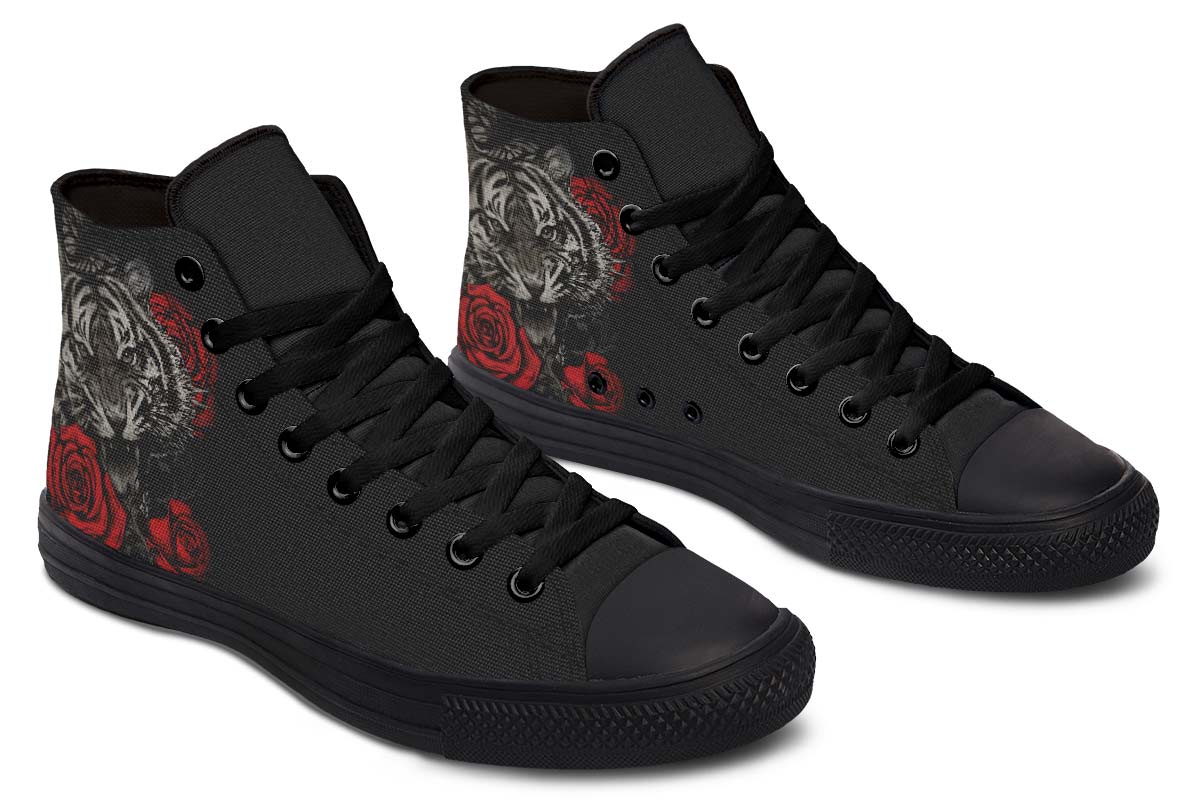ROSE PRINT DESIGN SHOES