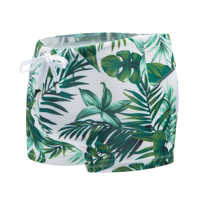 TROPICAL TREE PRINT BOXER