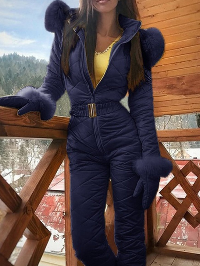 PADDED HOOD JUMPSUIT