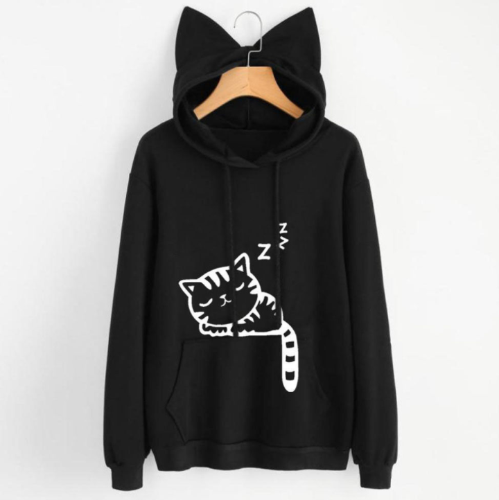 CAT EARS HOODIE