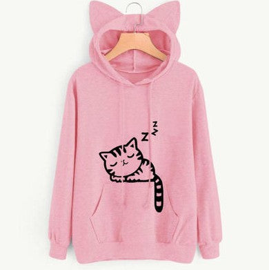 CAT EARS HOODIE