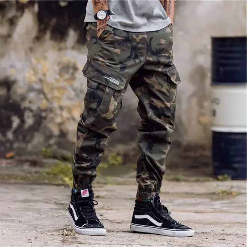HIGH STREET COTTON JEANS MEN JOGGER CARGO PANTS
