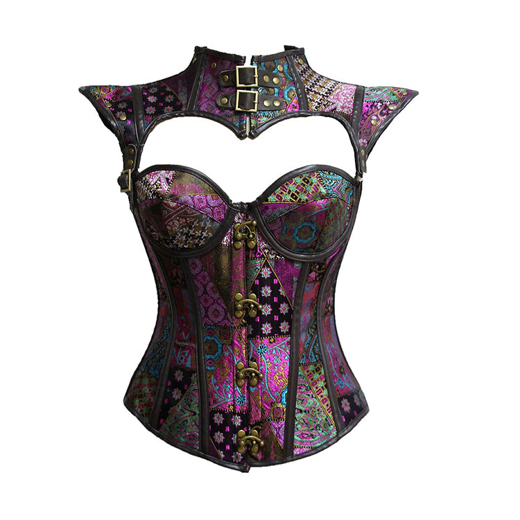 BUCKLED COSPLAY CORSET