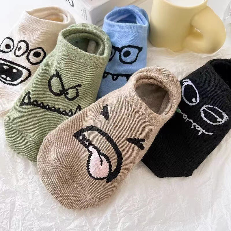 Cartoon Silicone Non-slip Socks