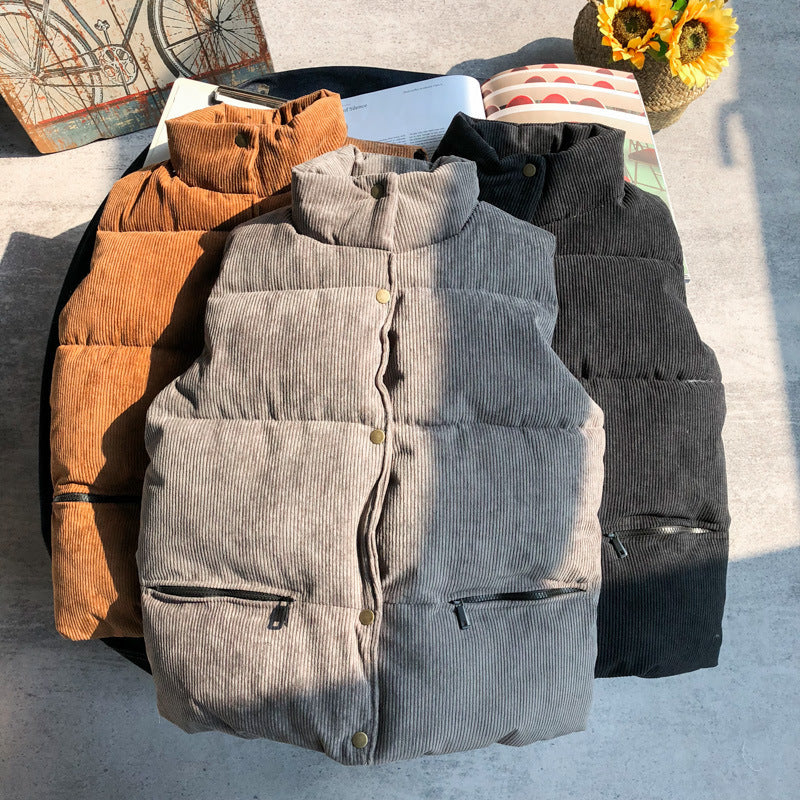 Thickened Warm Casual Vest Jacket