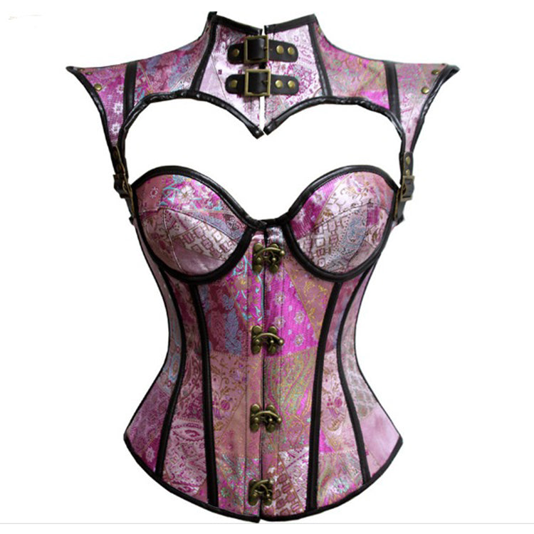 BUCKLED COSPLAY CORSET