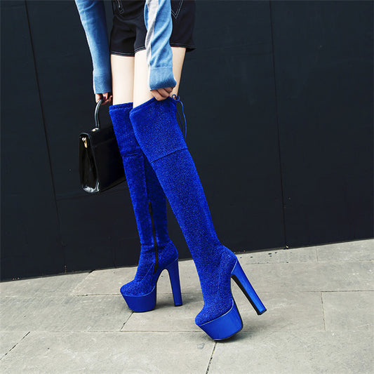 LOOSE KNEE LENGTH BOOTS