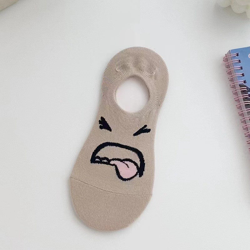 Cartoon Silicone Non-slip Socks