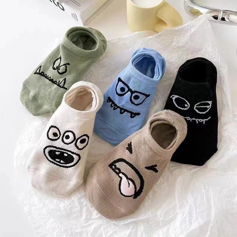 Cartoon Silicone Non-slip Socks