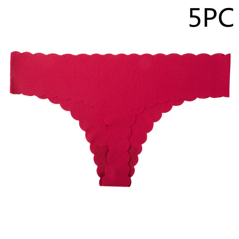 Low-rise Ice Silk Seamless Panties.