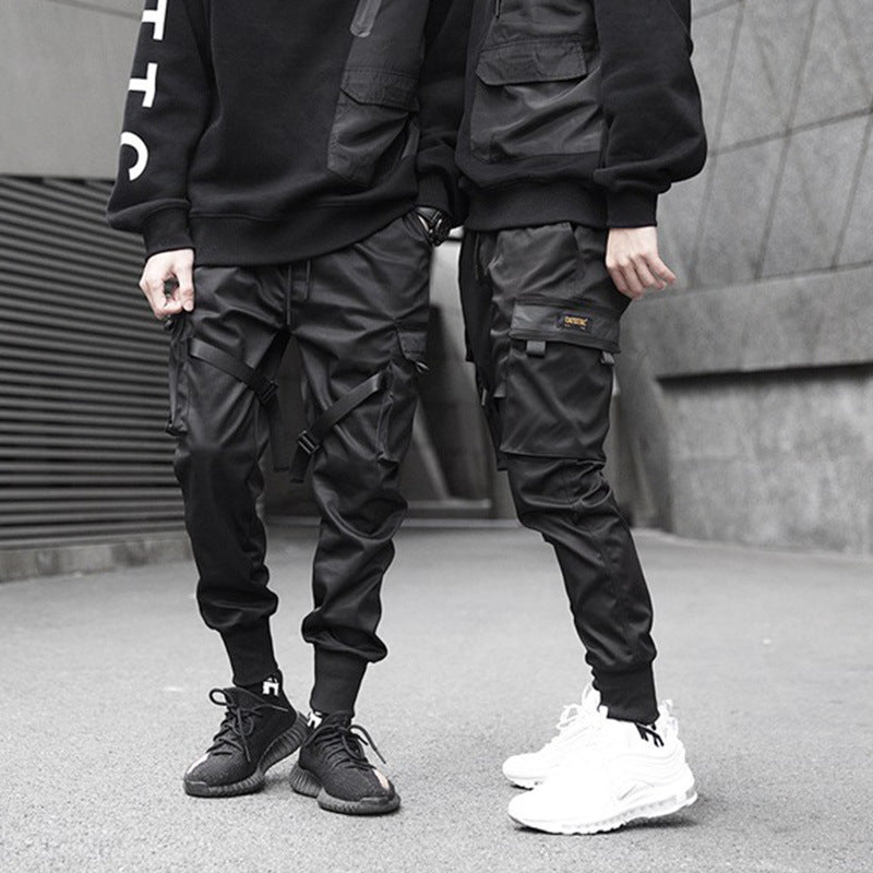 BLACK HAREM JOGGERS