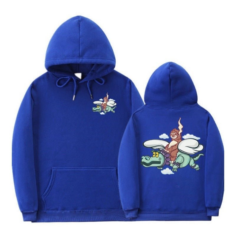 European Code Plus Size Brushed Hoody
