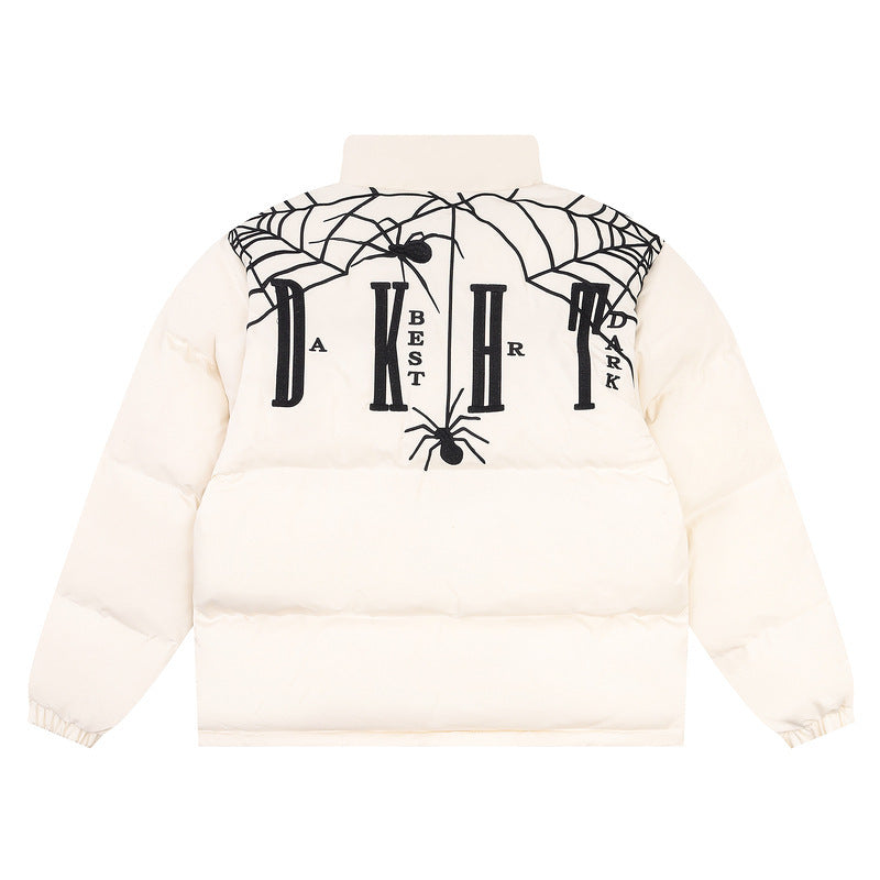 Loose Embroidered Cotton Jacket