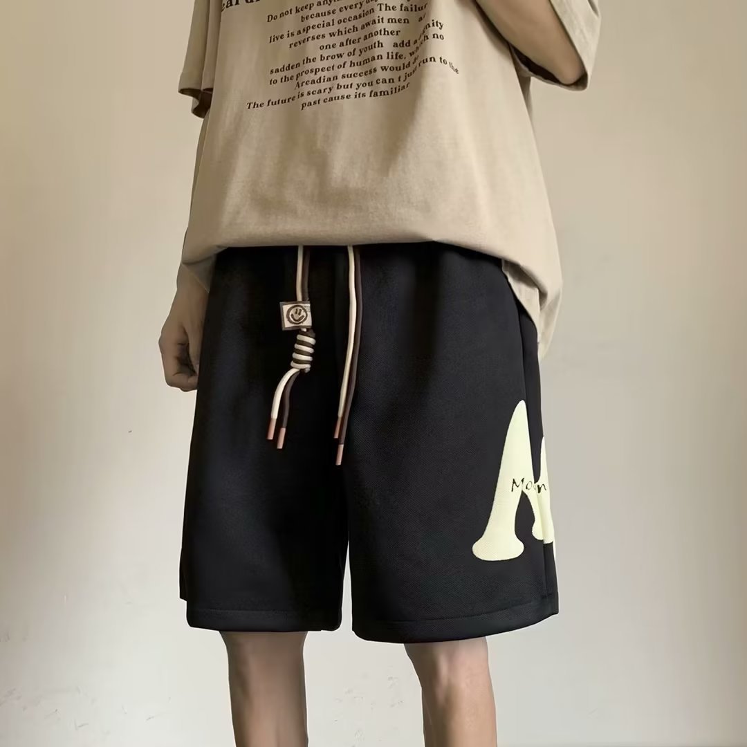 Loose Casual Drawstring Shorts