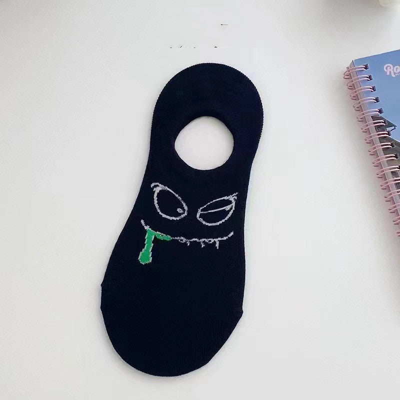 Cartoon Silicone Non-slip Socks