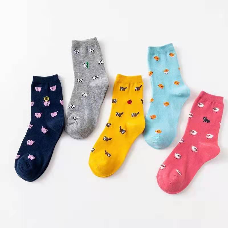 Women's Cotton Mid-calf Length Socks