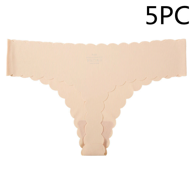 Low-rise Ice Silk Seamless Panties.