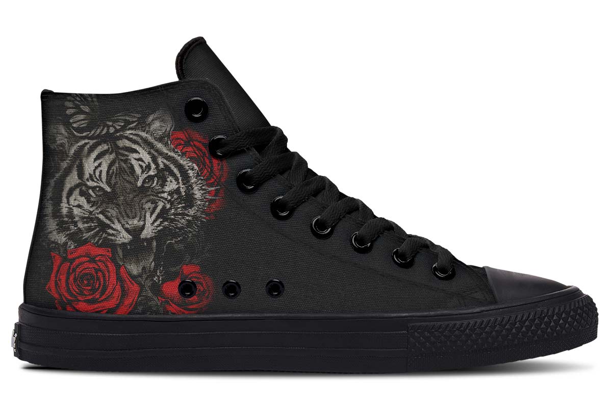 ROSE PRINT DESIGN SHOES