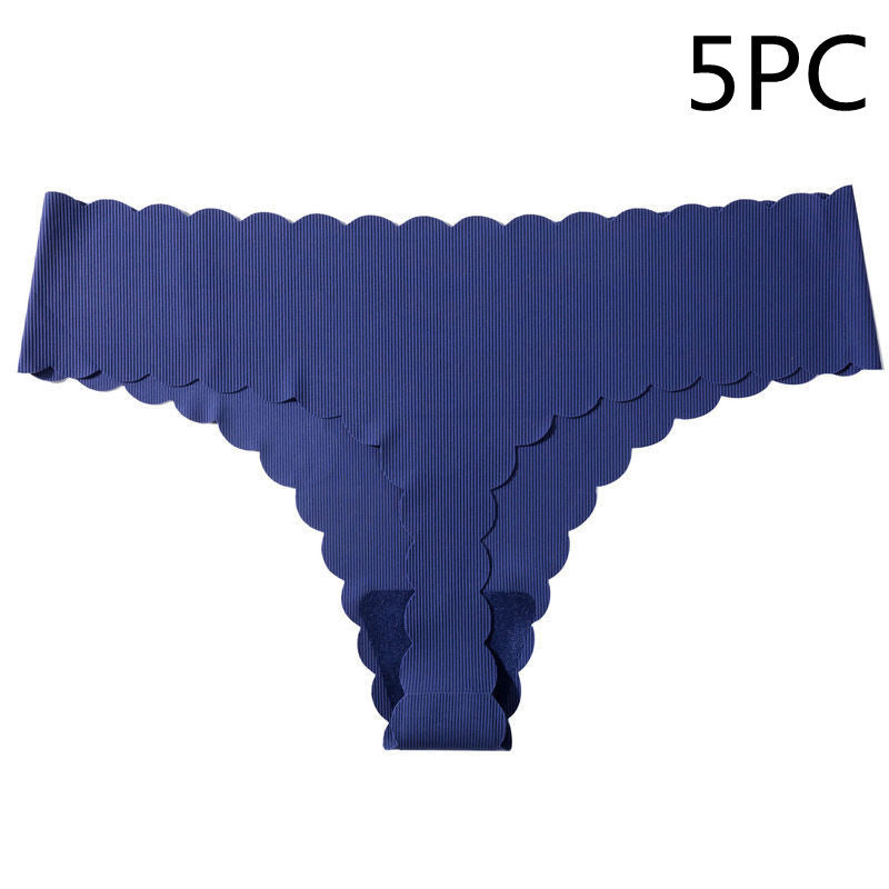 Low-rise Ice Silk Seamless Panties.