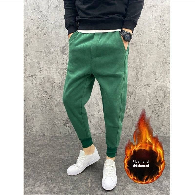 Slim-fitting Ankle-tied Casual Pants