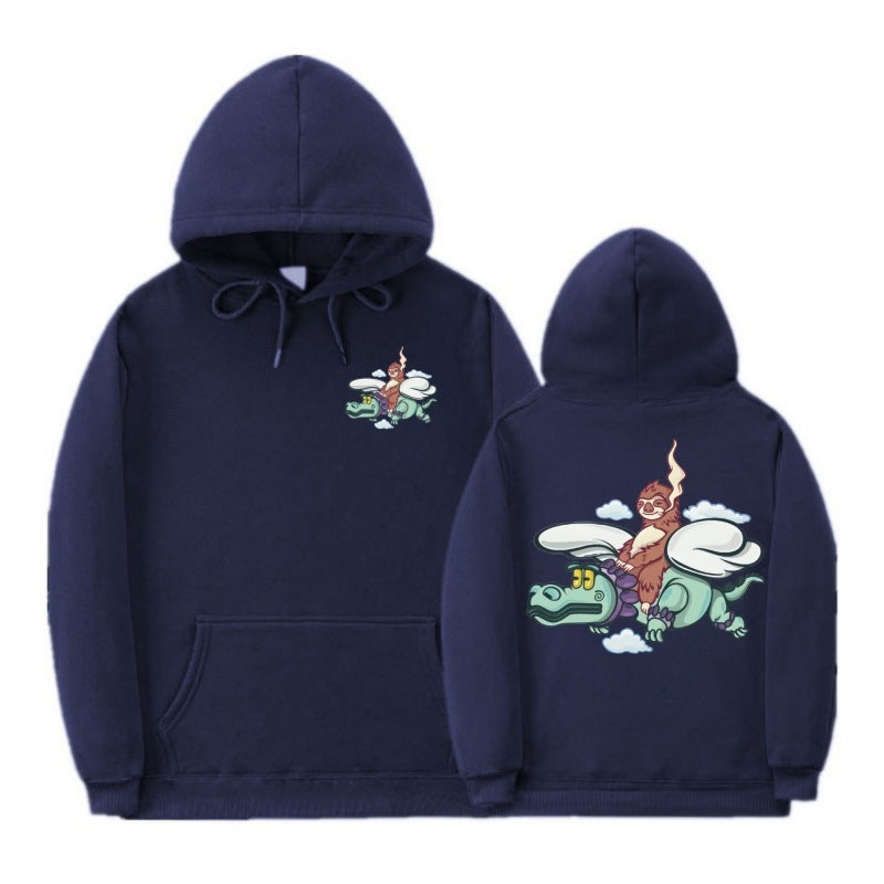 European Code Plus Size Brushed Hoody