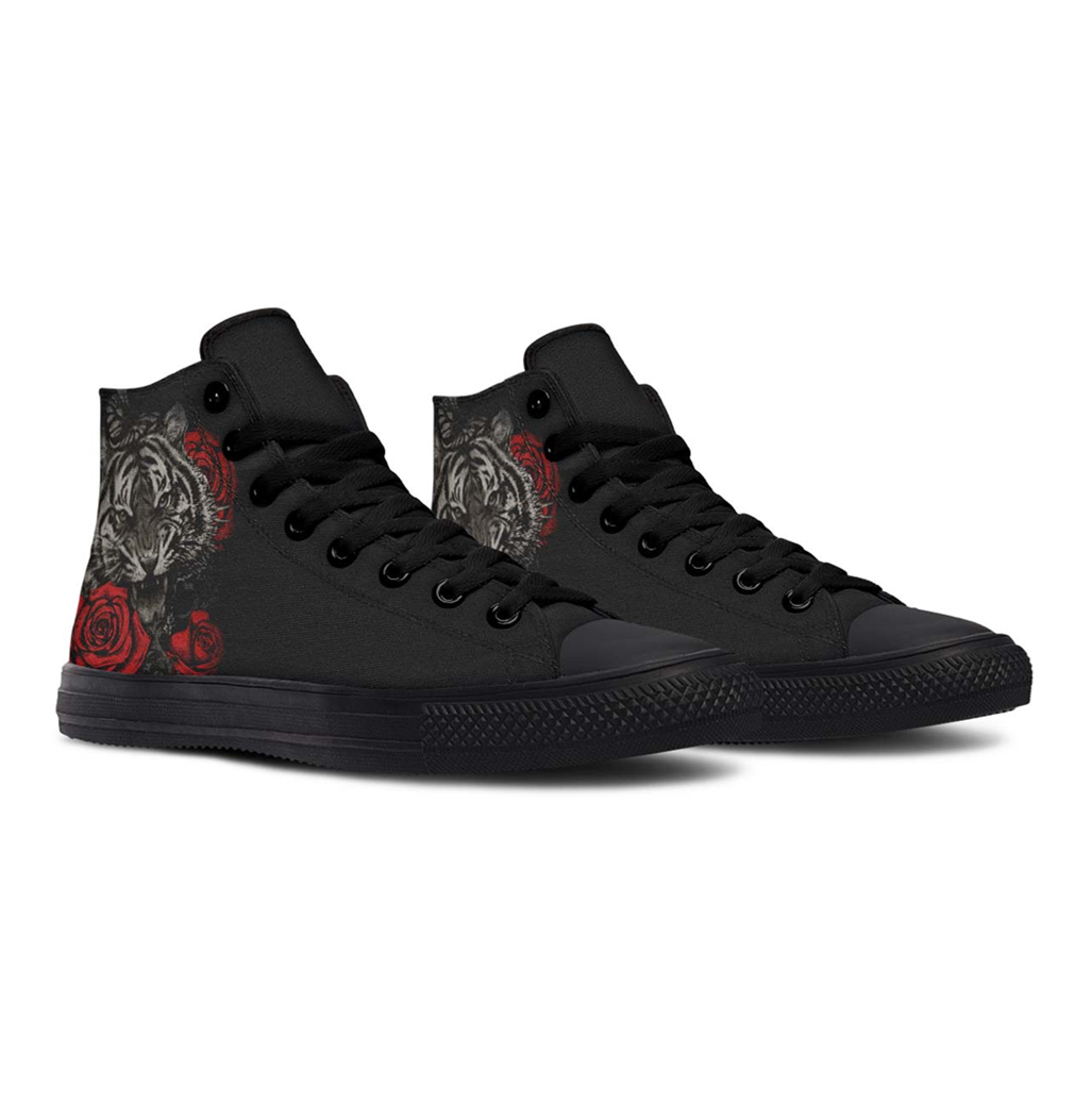 ROSE PRINT DESIGN SHOES