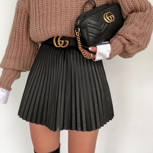 PLEATED SKIRT