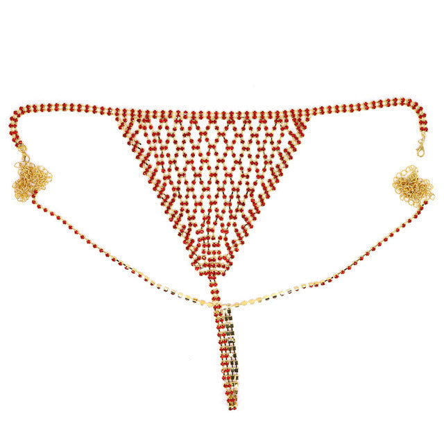 RHINESTONE BIKINI SET