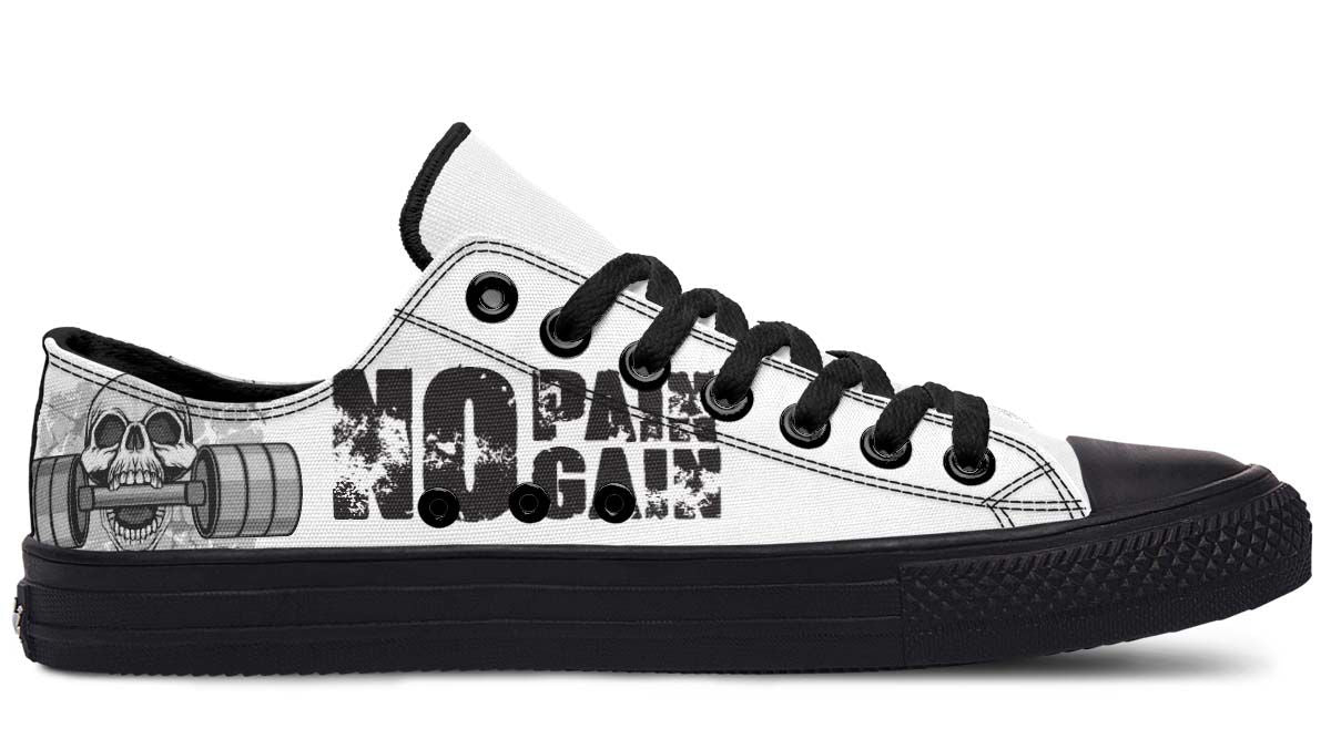 ALPHABET SKULL PRINT DESIGN SHOES
