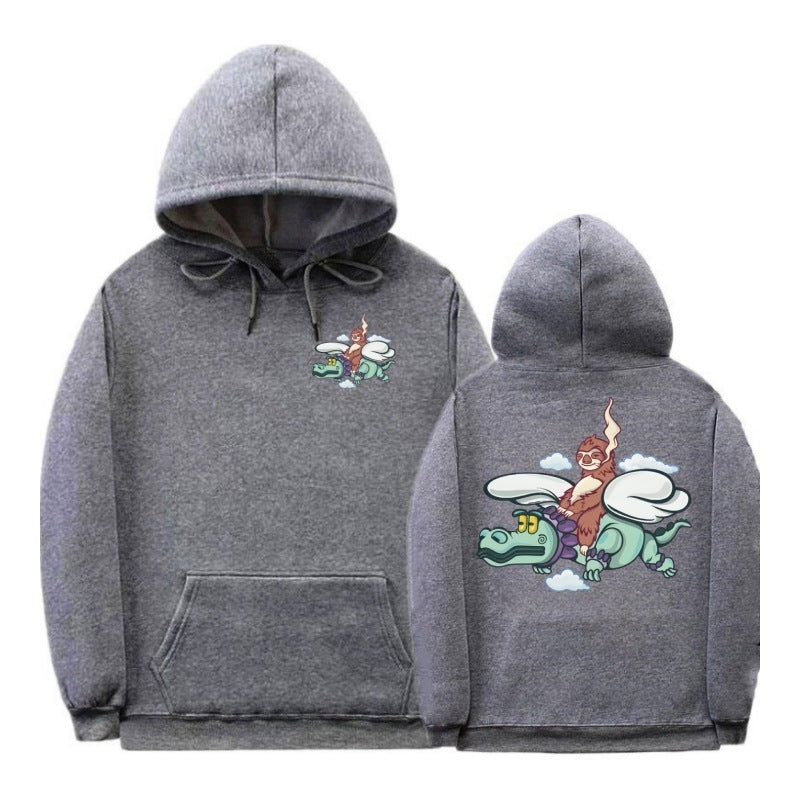European Code Plus Size Brushed Hoody