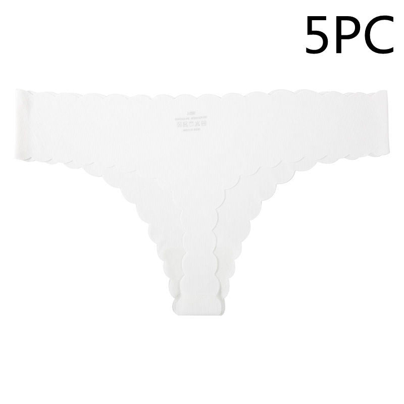 Low-rise Ice Silk Seamless Panties.