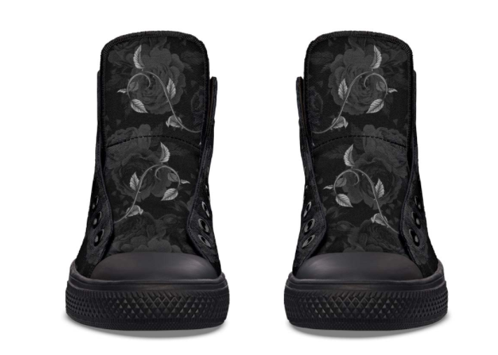 SKULL PRINT DESIGN SHOES