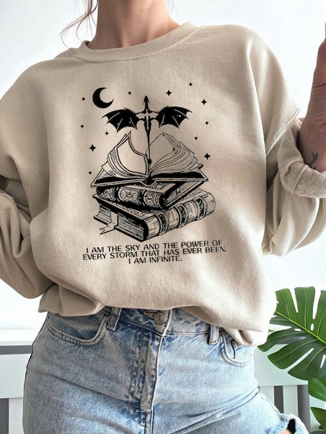 Women's Round-neck Japan  Sweatshirt