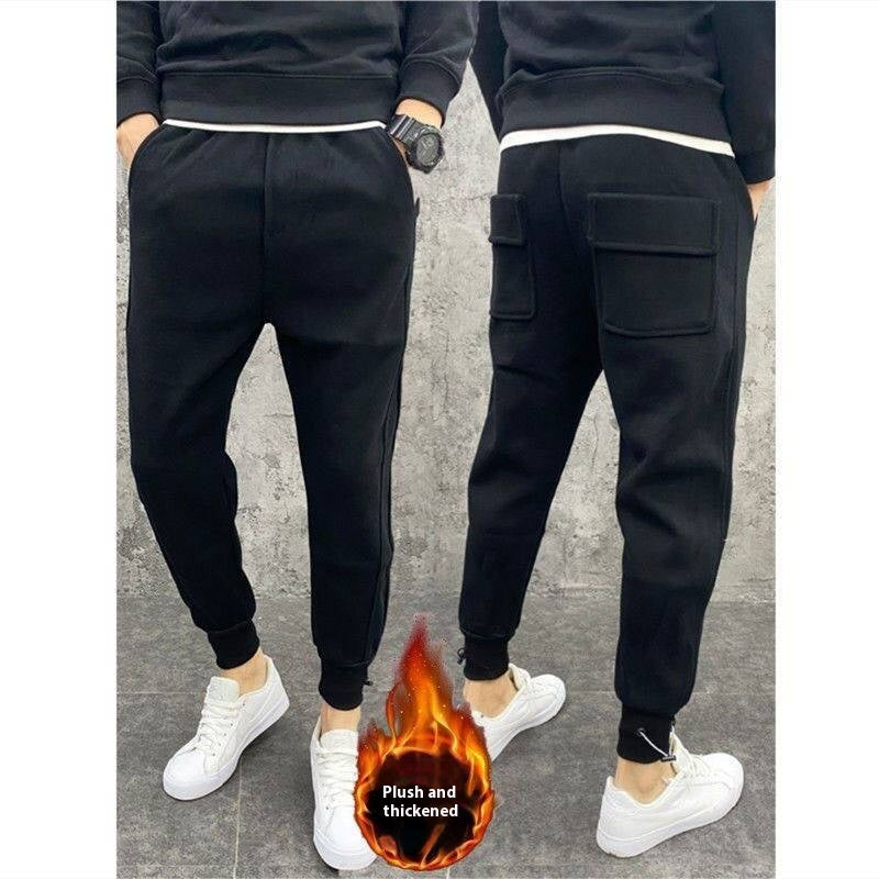 Slim-fitting Ankle-tied Casual Pants
