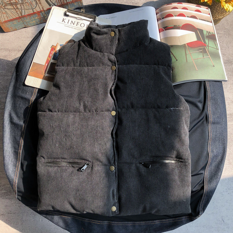 Thickened Warm Casual Vest Jacket