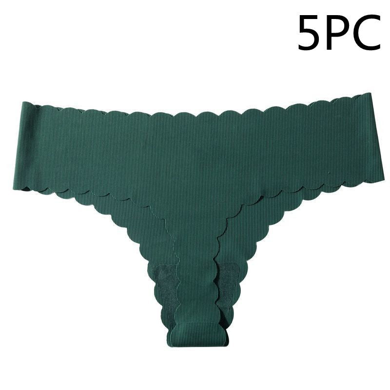 Low-rise Ice Silk Seamless Panties.