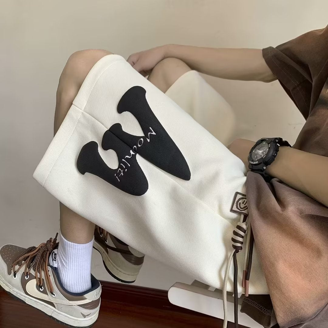 Loose Casual Drawstring Shorts