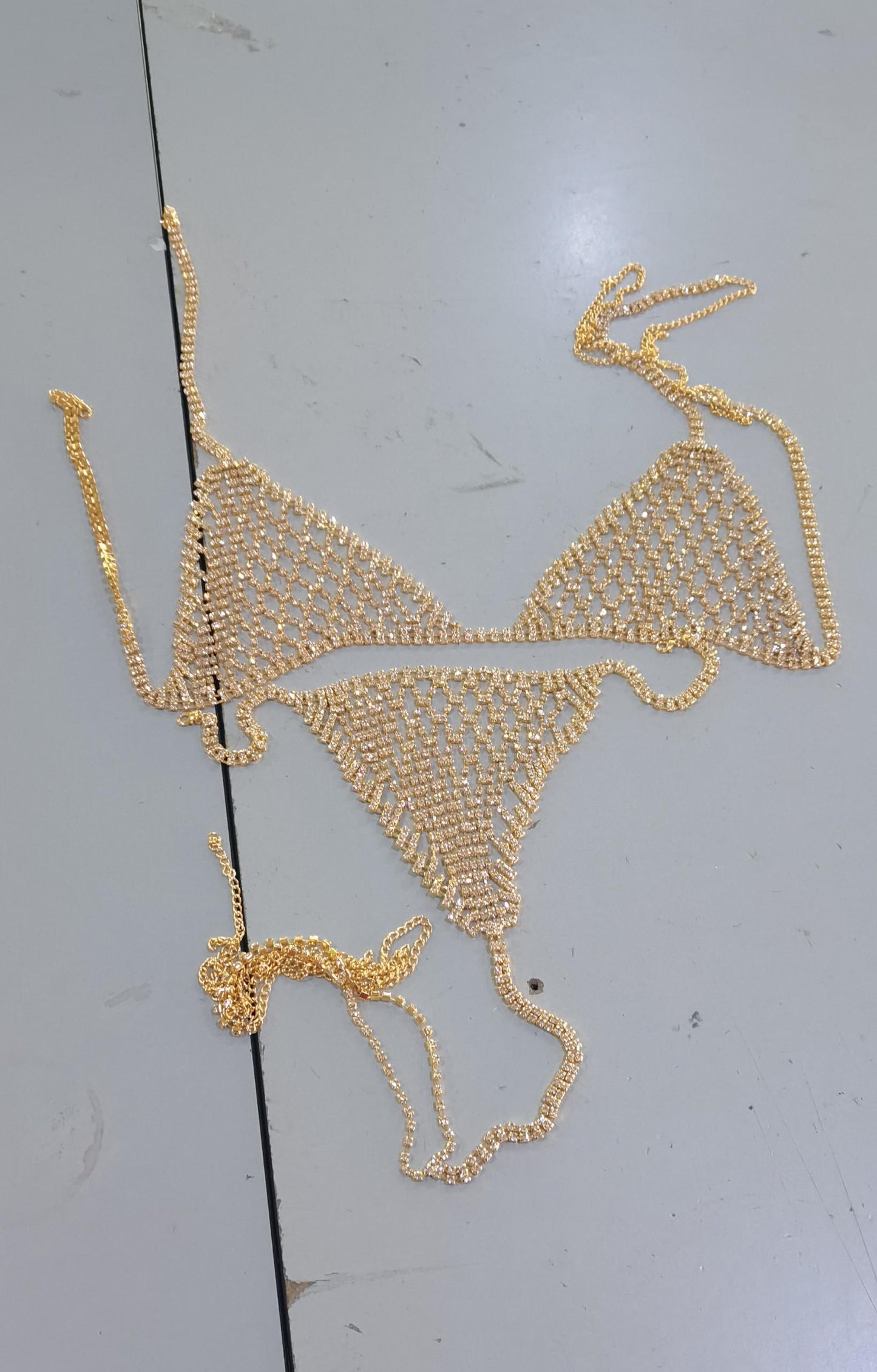 RHINESTONE BIKINI SET