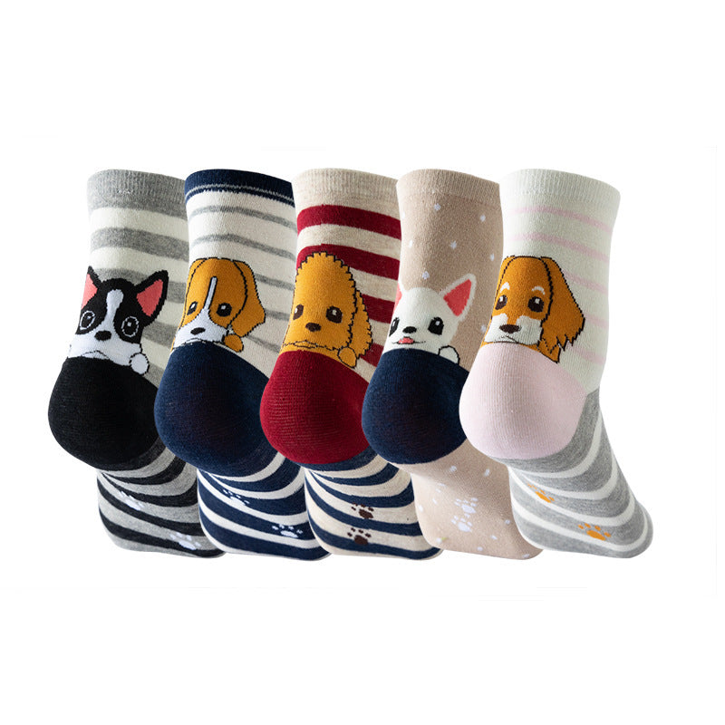 Women's Cotton Mid-calf Length Socks