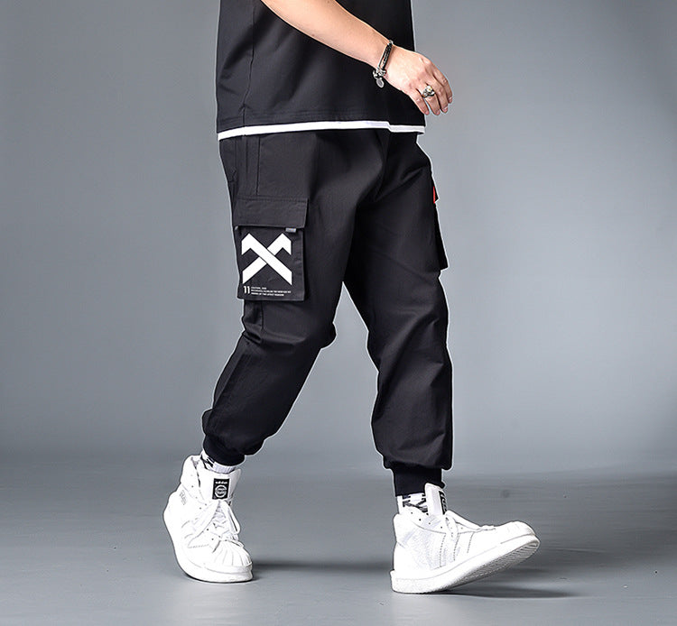 PLUS SIZE MEN'S COTTON CARGO PANTS