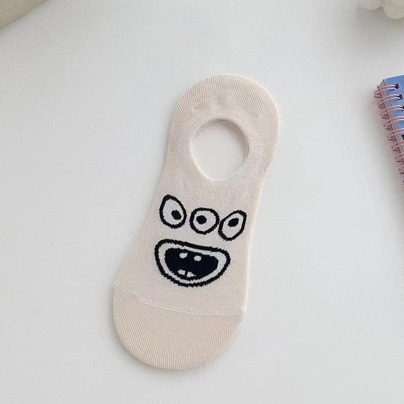 Cartoon Silicone Non-slip Socks