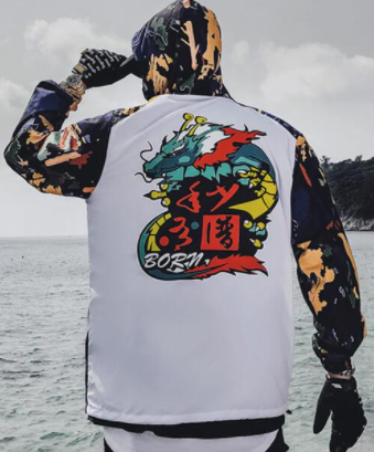 DRAGON WINDBREAKER JACKET