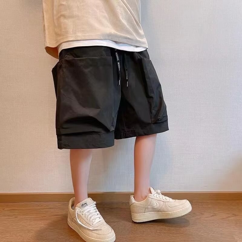 Pocket Loose Casual Shorts