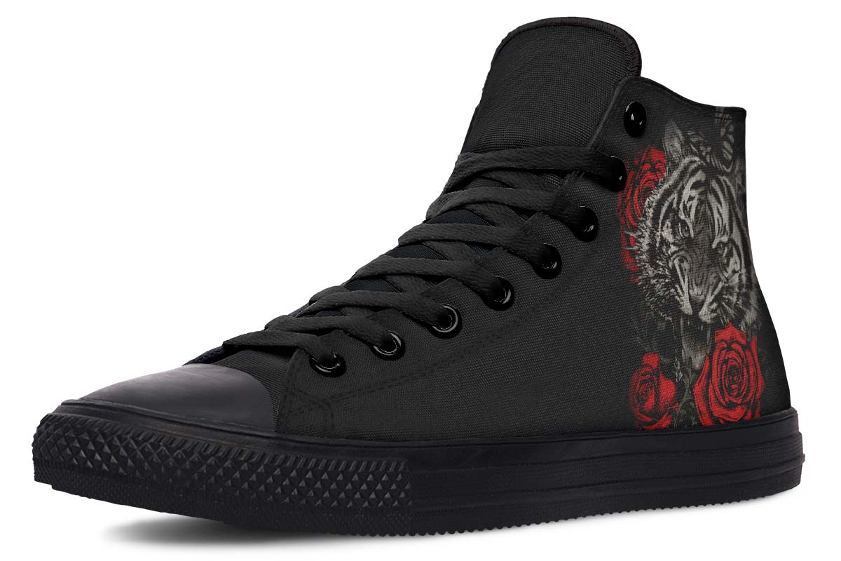 ROSE PRINT DESIGN SHOES